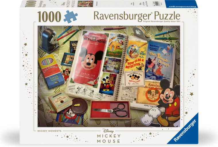 Ravensburger Disney puzzle: Mickey évforduló 1950, 1000 darab