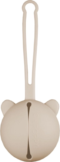 Oh,Poppy! Nola szilikon cumitartó tok linen beige
