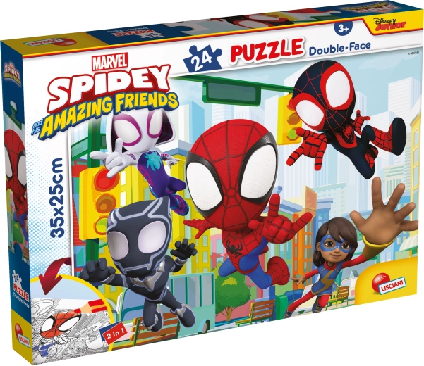 Kétoldalas puzzle 2 az 1-ben