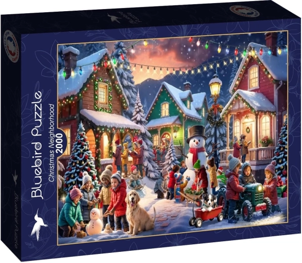 Bluebird puzzle Karácsonyi negyed 2000 darab
