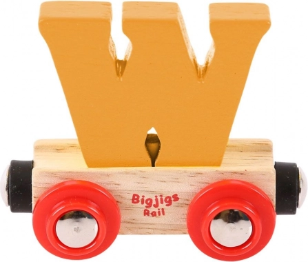 Fa Vonatpálya Kisvagon 'W' a Bigjigs Rail-től
