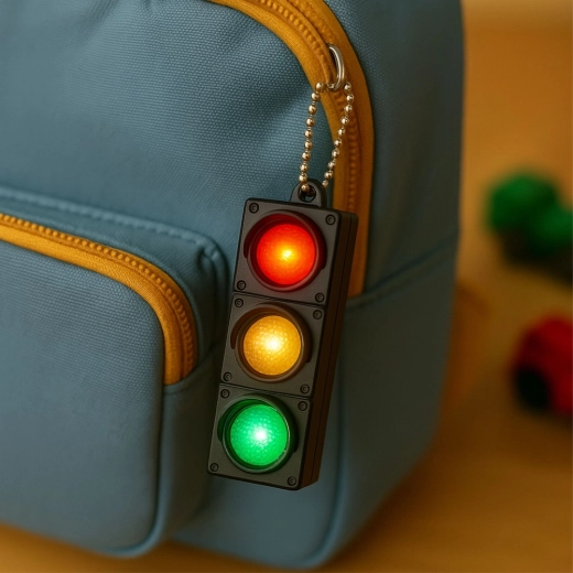 Kompakt kiegészítő kulcshoz és hátizsákhoz