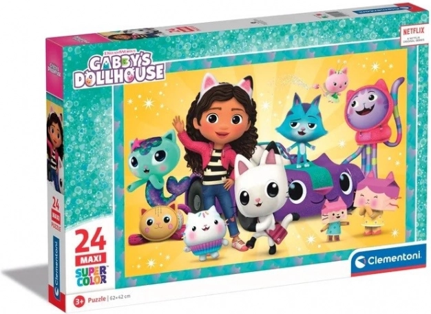 Maxi puzzle 24 darabos – Gabi varázslatos háza