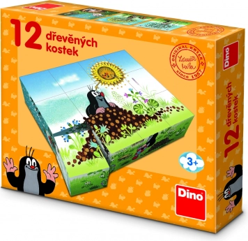 Dino Fa kockák Kisvakond - Krtkő év, 12 db