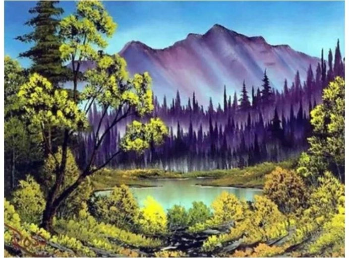 Norimpex gyémántfestés tájkép 30 × 40 cm