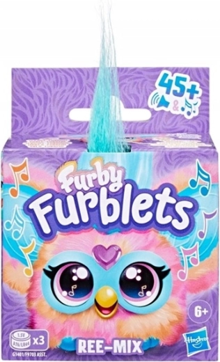 Furby Furblets Ree-Mix interaktív mini plüssfigura hangokkal