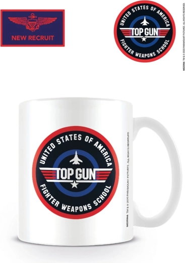 TOP GUN Fighter Weapons School kerámia bögre 330 ml