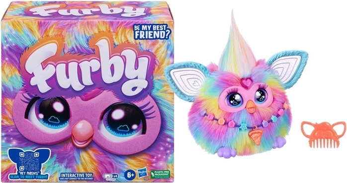 Hasbro Furby tie-dye (angol verzió) - 1 darab