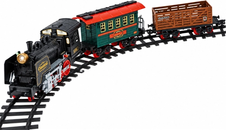 Teljes készlet vagonokkal és állomással