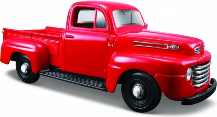 Kompozit modell Ford F1 pickup 1948 piros 1/25