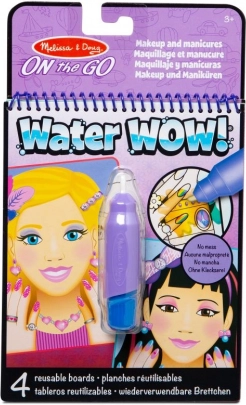 Water WOW vízfestő színező – smink és manikűr