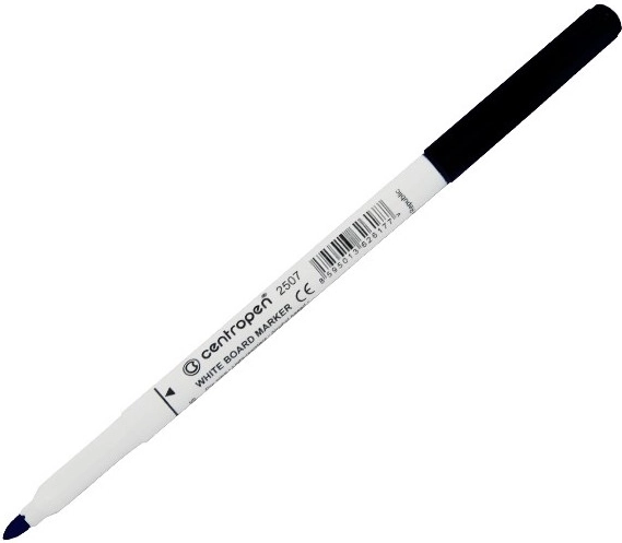 CENTROPEN 2507 fehértáblafilc – fekete