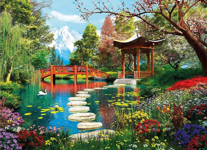 1000 darabos Ogród Fuji puzzle