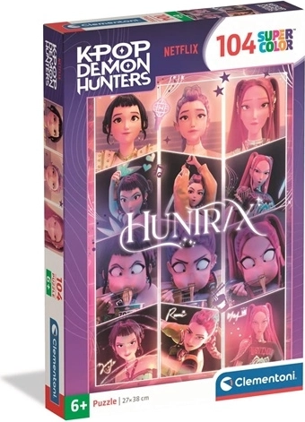 Clementoni puzzle K-Pop Demon Hunters SuperColor 104 darabos