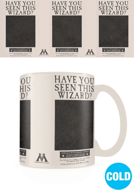 Kerámia bögre színváltó funkcióval Sirius Black mintával
