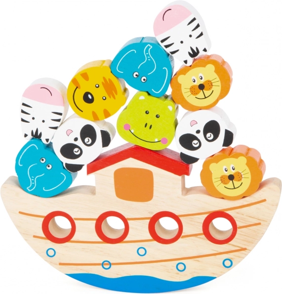 Fa egyensúlyozó játék bárka – Small foot