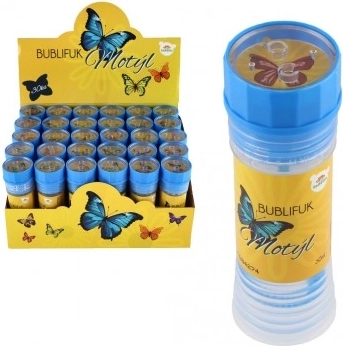 Buborékfújó pillangó 50 ml - vegyes típusok