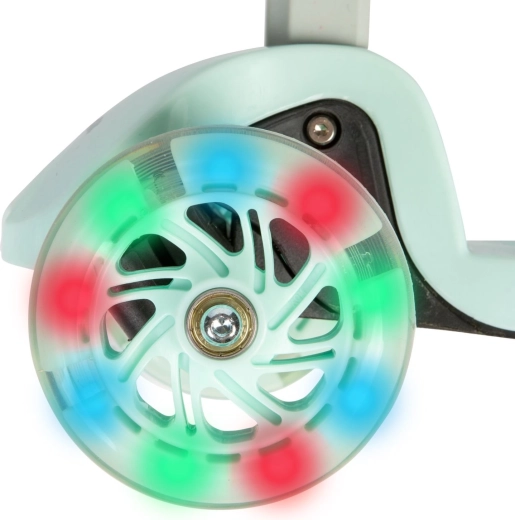 LED kerekek, amelyek menet közben világítanak