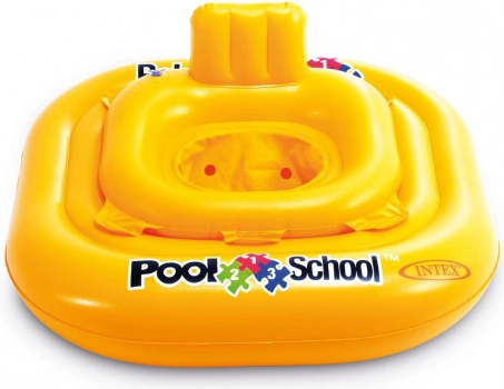 Felfújható úszókarika ülőkével Intex Pool School