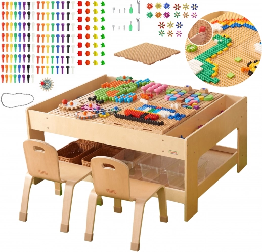Masterkidz fa oktatási asztal tartozékokkal STEM Fal
