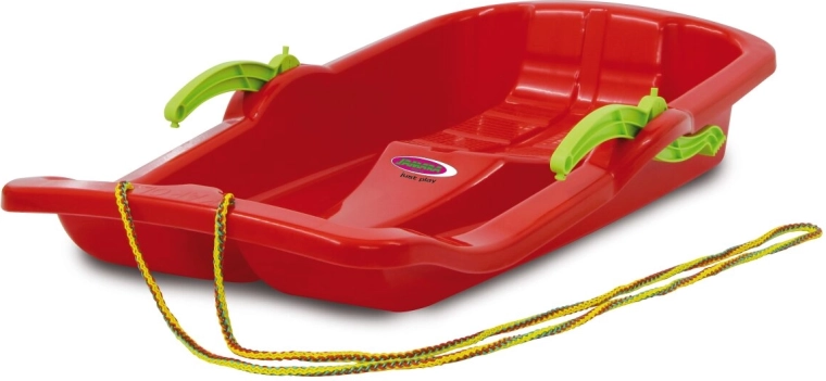 Snow Play Karol bob 80 cm piros, fékekkel - 1 darab