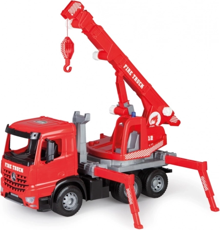 Lena Mercedes Actros piros darusautó 70 cm