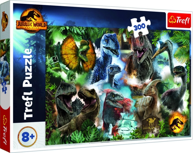 300 darabos kirakó Kedvenc dinoszauruszok Jura világ