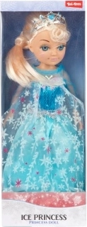 Jeges téli hercegnő baba 38 cm