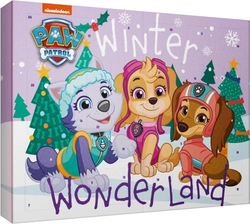 Mancs őrjárat Winter Wonderland adventi naptár – kozmetika lányoknak