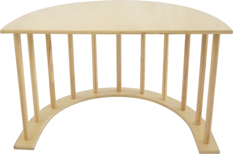 Fa multifunkciós létra, hinta és asztal 3 az 1-ben gyerekeknek