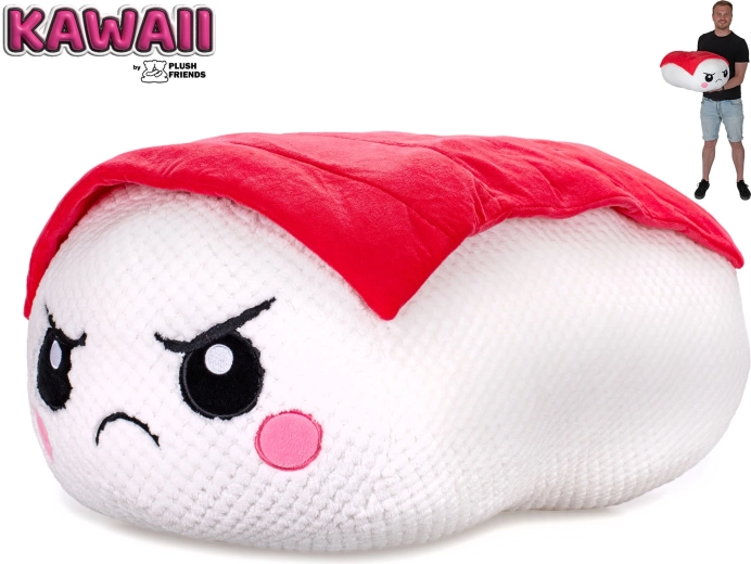 Plush Friends Kawaii plüss sushi nigiri tonhal 60 cm