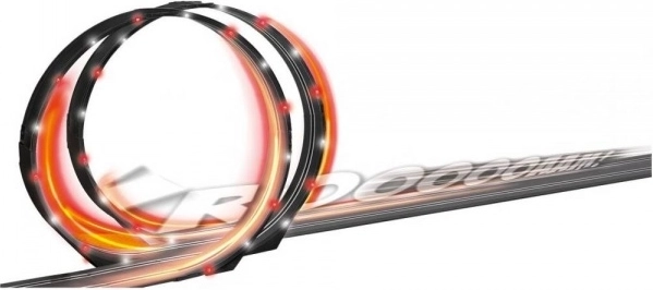 LED versenypálya szett loopingtéglával és hanghatásokkal GO!!!