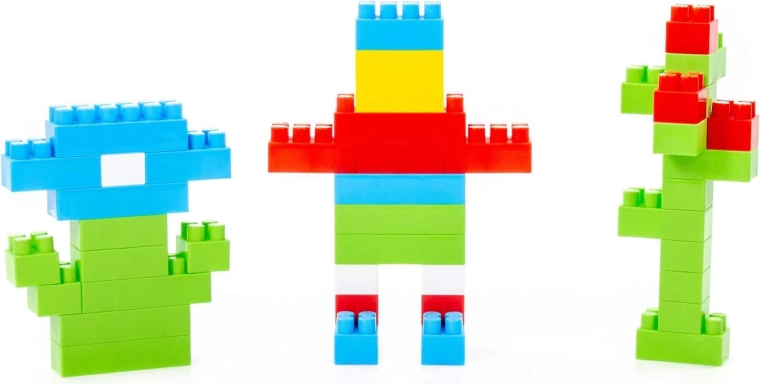 Kreatív építés 174 darabbal