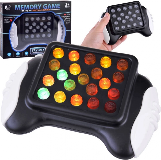 Elektronikus memóriajáték LED fényekkel