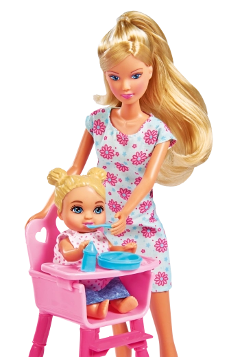 Etetési idő az etetőszékben