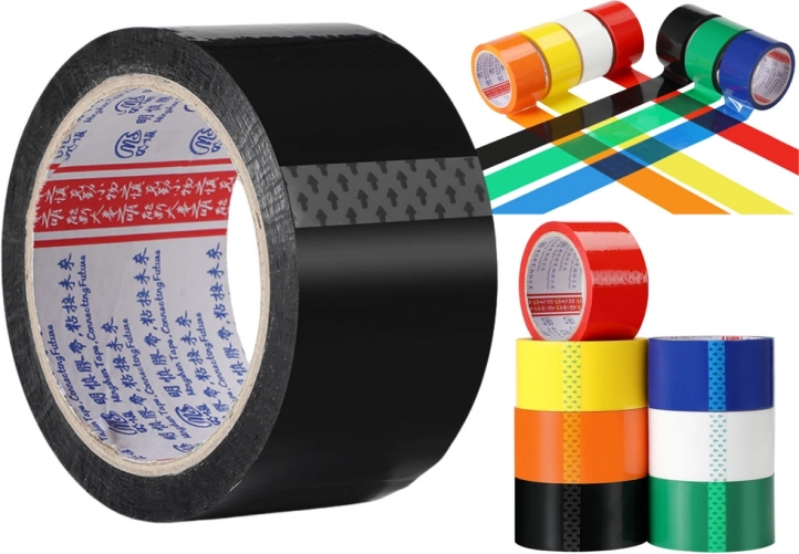 fekete akril csomagolószalag 48 mm x 50 yd