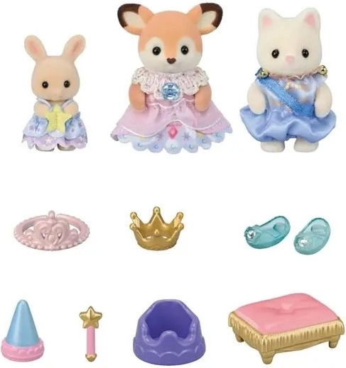 Három hercegnő a Sylvanian Families világából