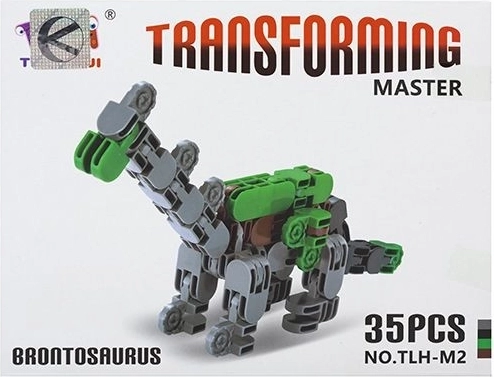 Dinoszaurusz konstrukciós építőjáték, 35 darabos - 1 db