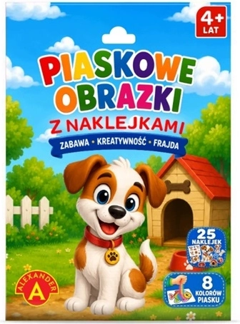 Kreatív homokképes készlet – kutyus