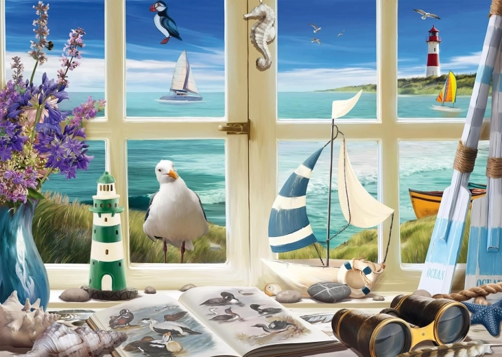 Schmidt puzzle Tanulás a tengernél 1000 darab
