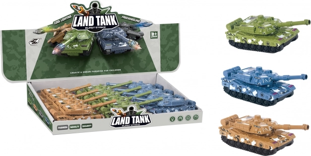 Lendkerekes tank 15 cm