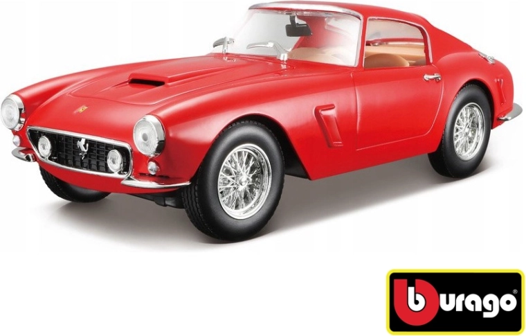 Bburago Ferrari 250 GT Berlinetta Passo Corto 1:24 piros – RACE+PLAY