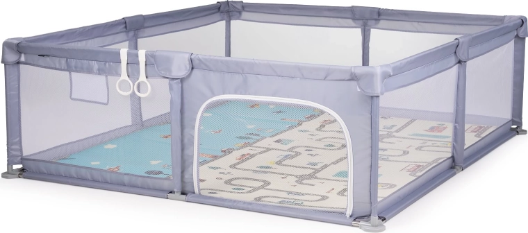 Biztonságos tér légáteresztő hálóval