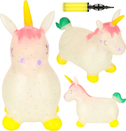 Ugráló játék gyerekeknek pumpával - Gumis Egyszarvú