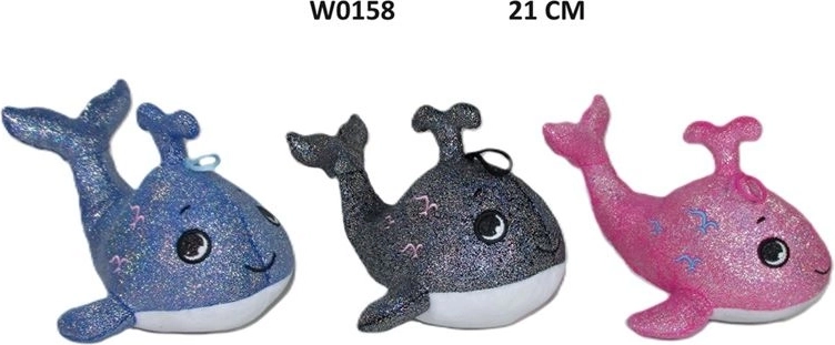 Wieloryb bálnafigura 21 cm (3 színváltozat)