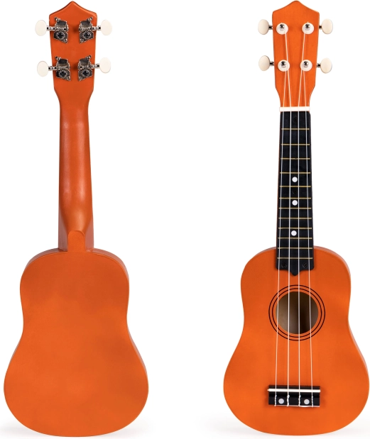 Fa ukulele gyerekeknek 4 nylon húrral – ECOTOYS