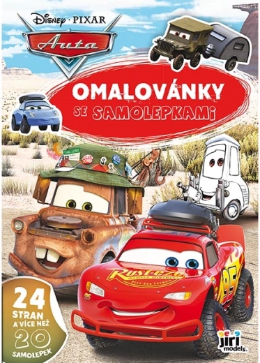 A4-es kifestő matricákkal – Autók