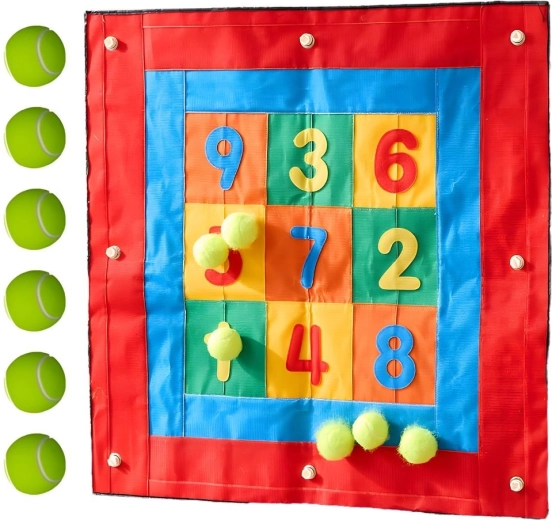 Masterkidz négyzet alakú tépőzáras cél STEM célbadobáshoz