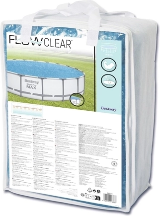 Napelemes medencefedő Bestway Flowclear 5,49 m