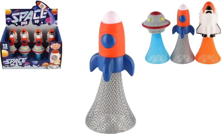 Ugráló játék Hip Hop – űr, 9 cm